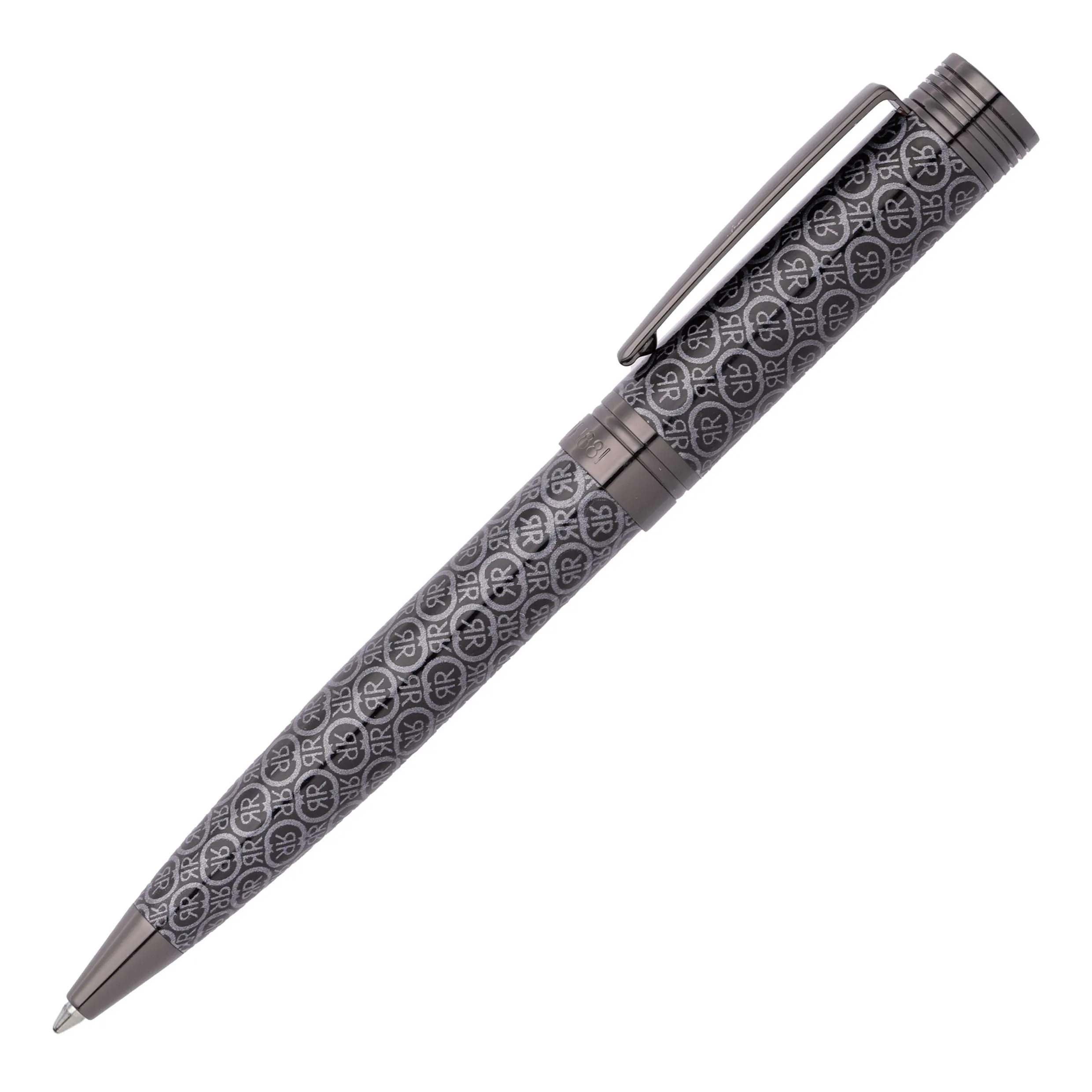 CERRUTI 1881 NSI2034J-Ballpoint pen Logomania Grey