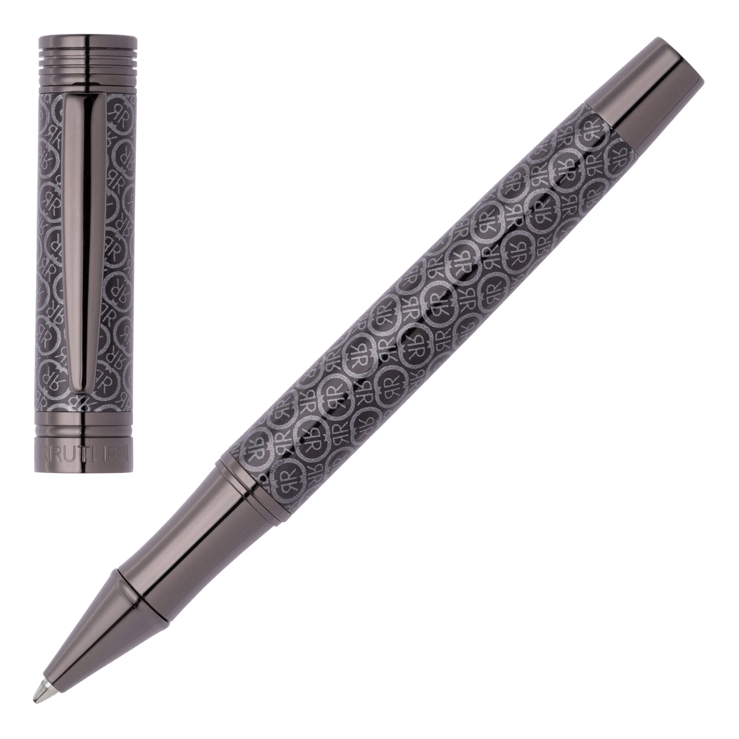 CERRUTI 1881 NSI2035J-Rollerball pen Logomania Grey