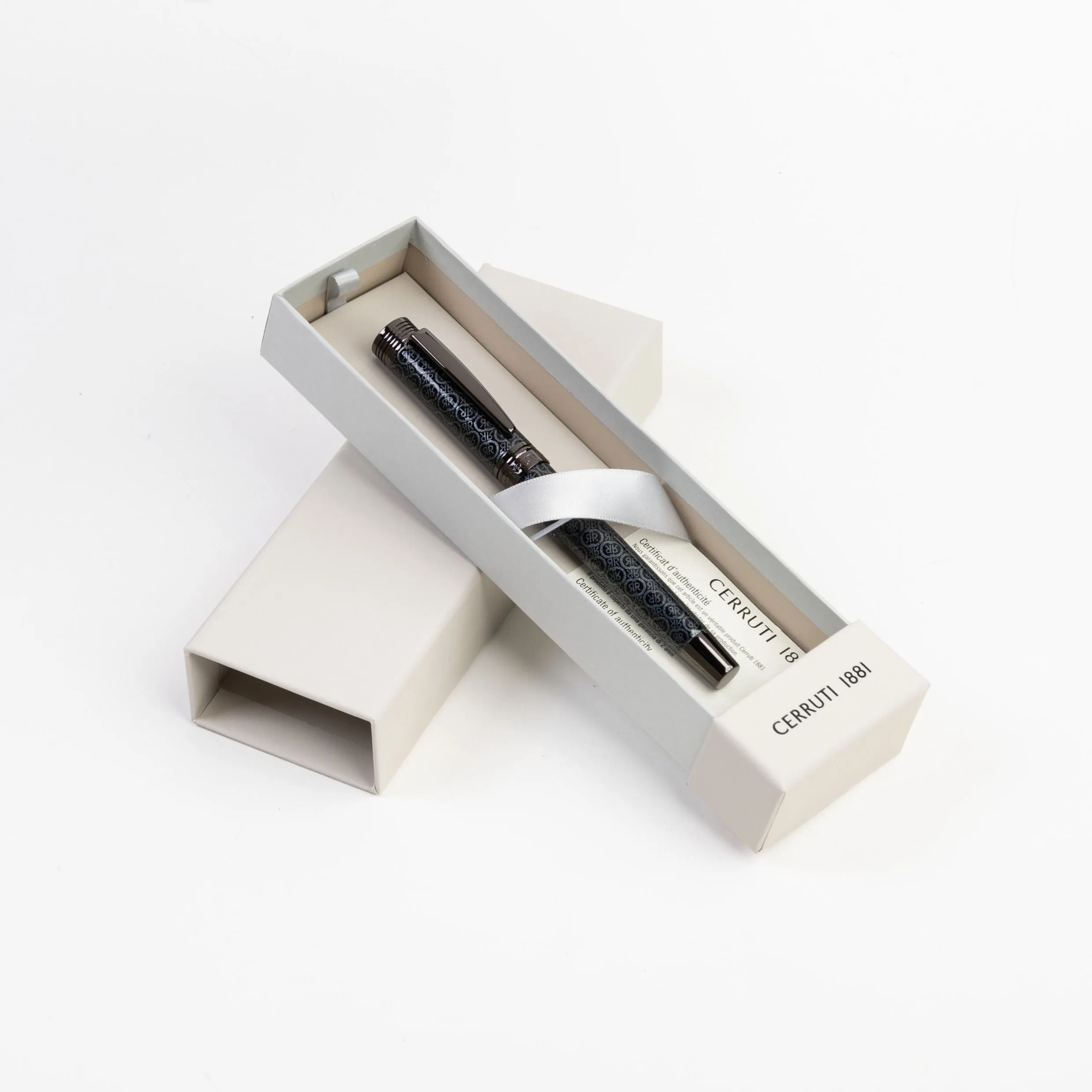 CERRUTI 1881 NSI2035J-Rollerball pen Logomania Grey