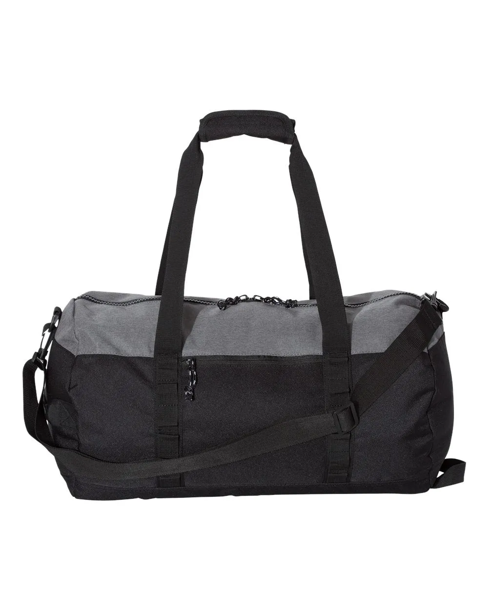 Champion - 34L Barrel Duffel Bag Heather Grey Black