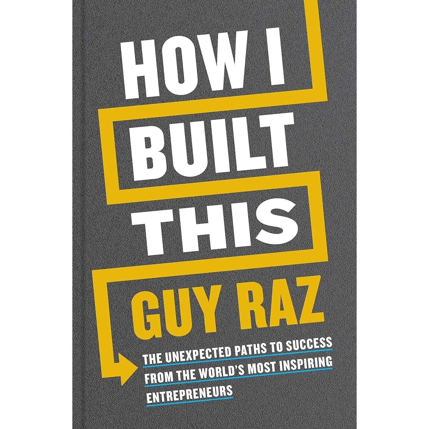 Champion Thinking [Hardcover], How I Built This [Hardcover] & Grit The Power  3 Books Collection Set