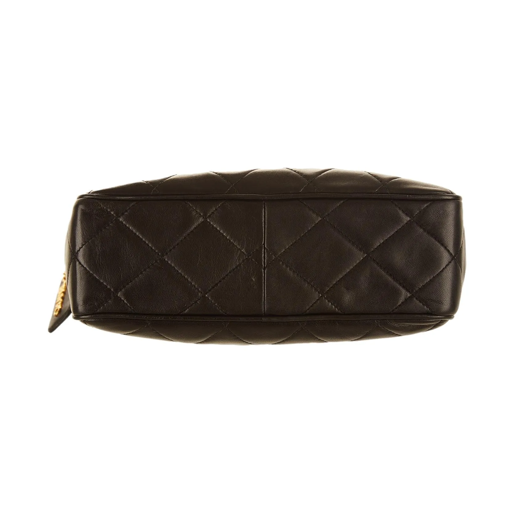 Chanel Black Lambskin Camera Bag