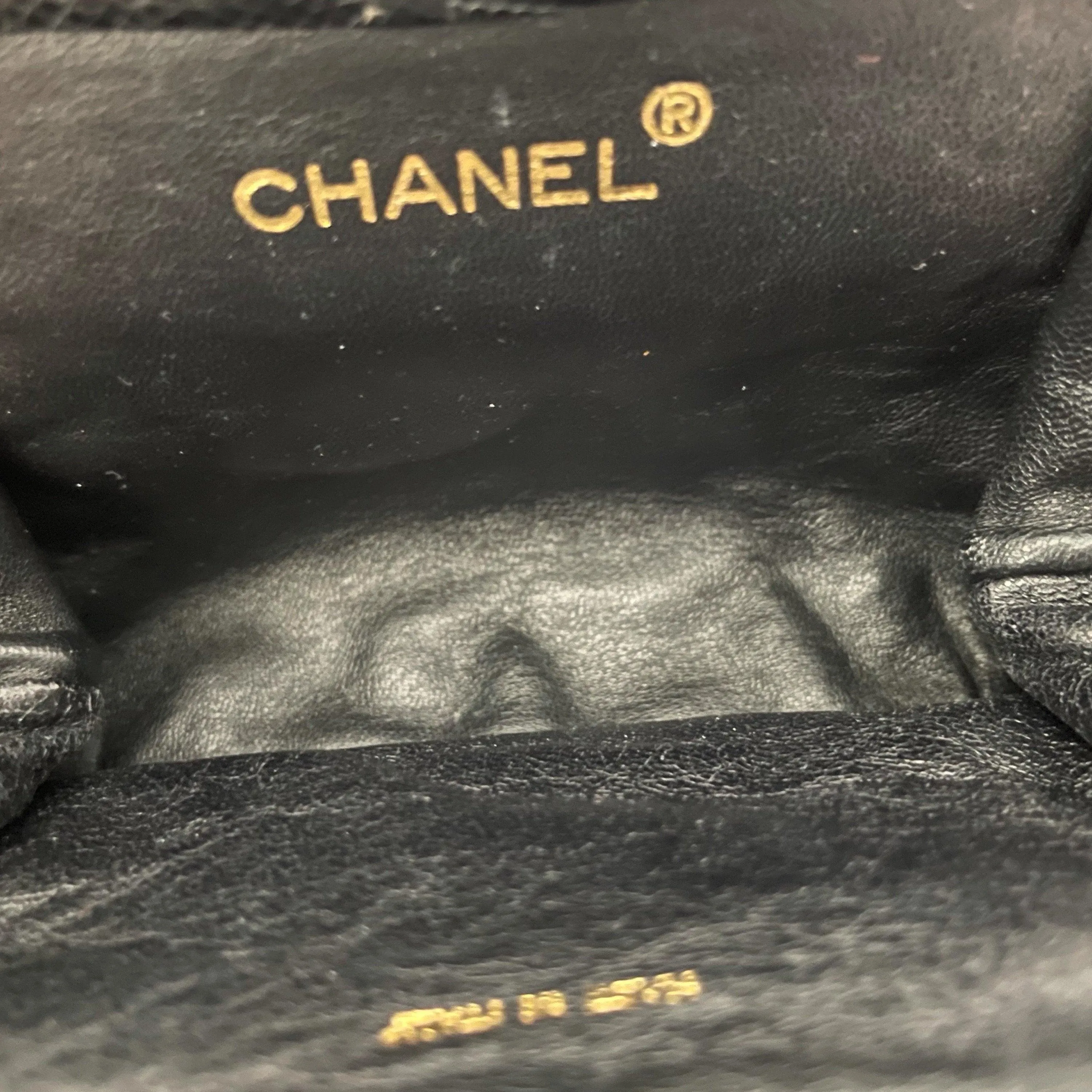 Chanel Black Mini Chain Bag