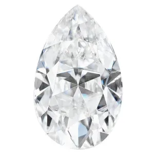 Charles & Colvard Pear Moissanite