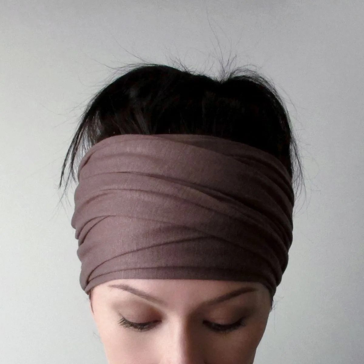 CHESTNUT BROWN Head Scarf