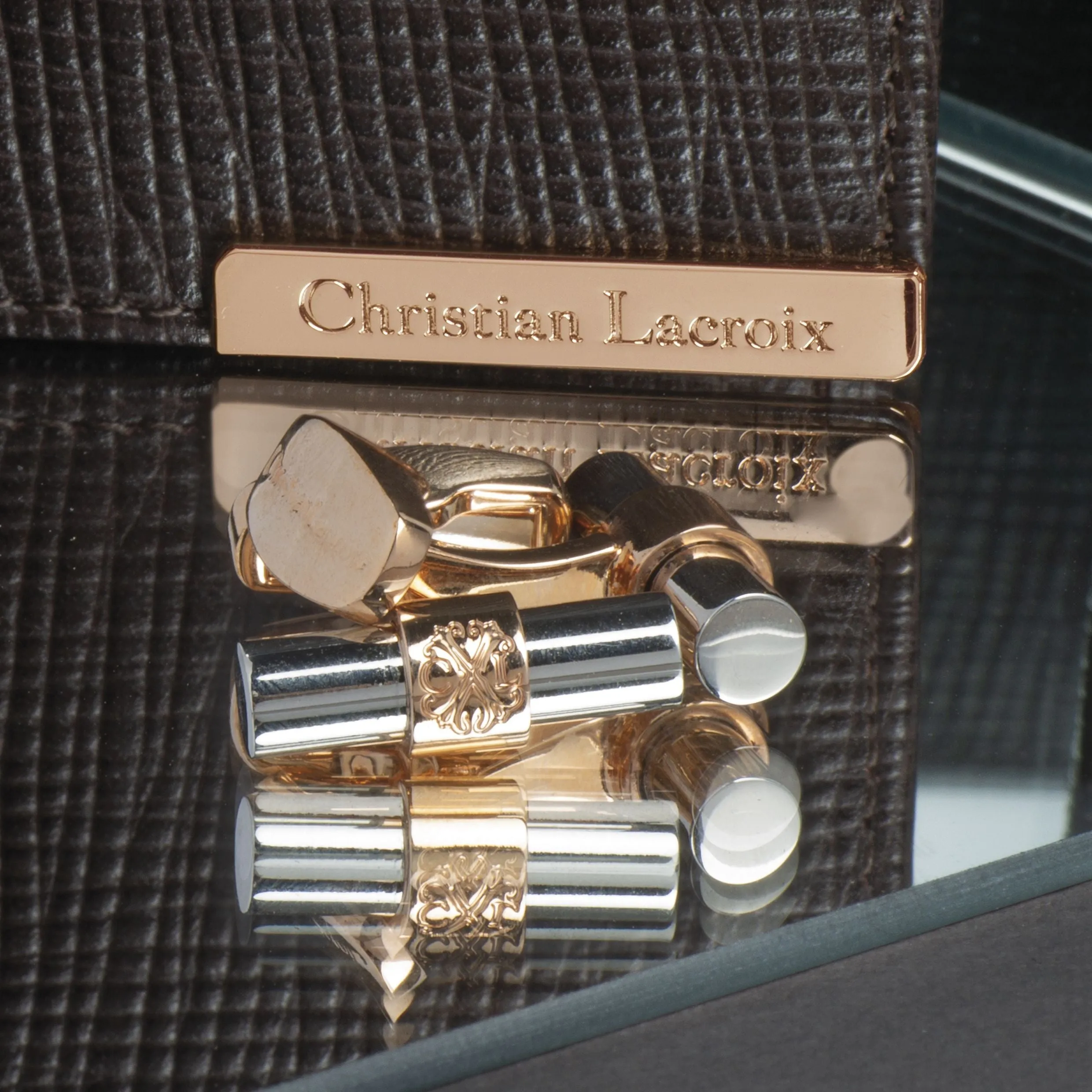 Christian Lacroix LJM925B-Cufflinks More Chrome
