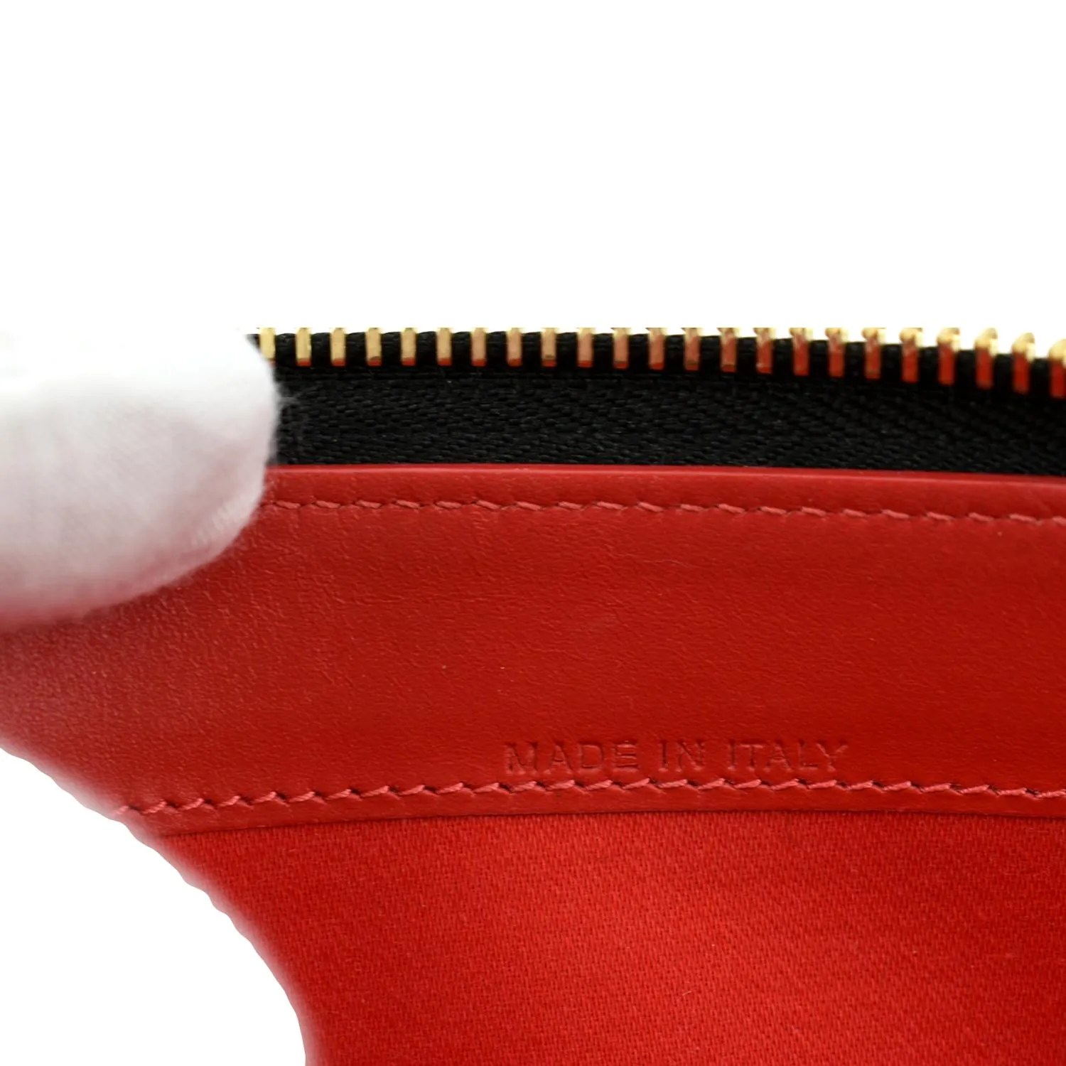 CHRISTIAN LOUBOUTIN Panettone Studded Leather Zippy Wallet Black