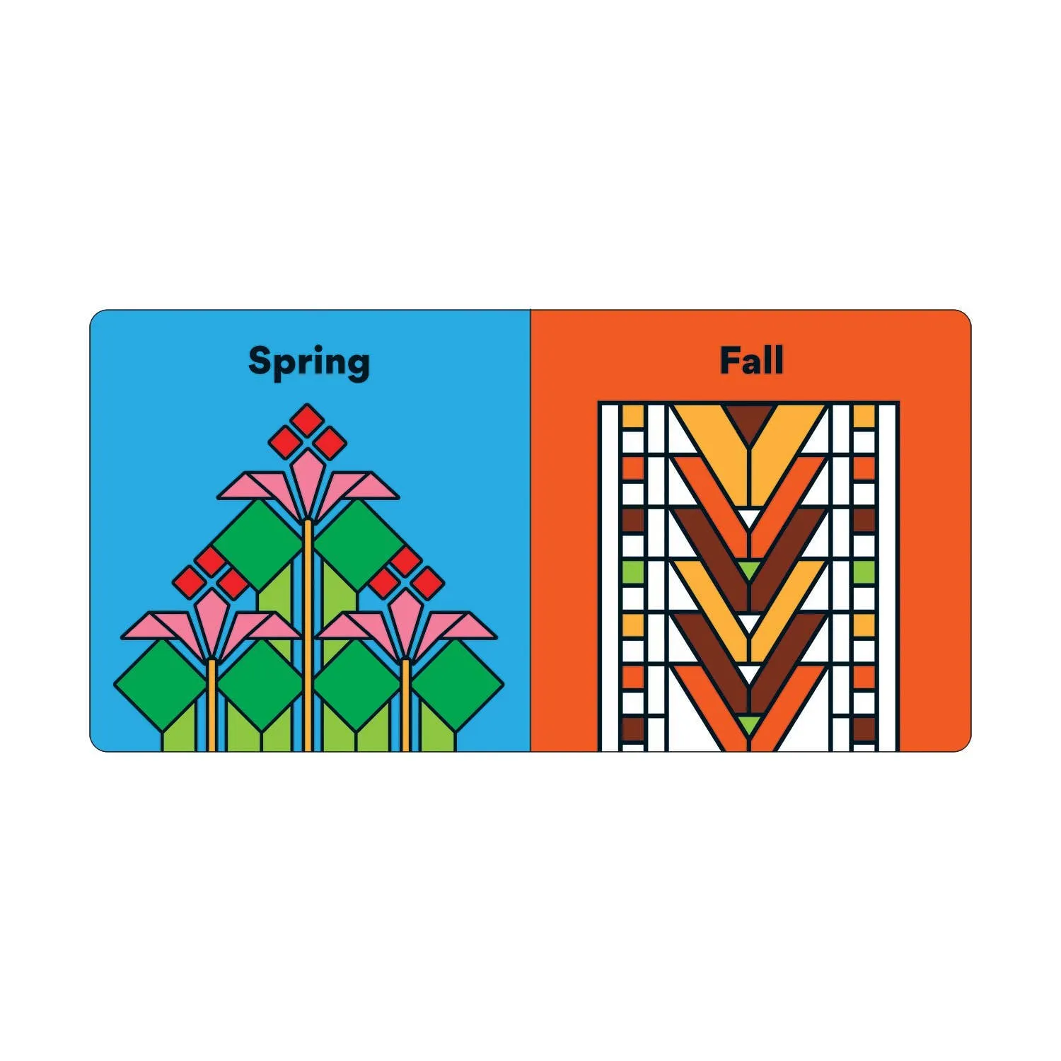 Chronicle Books - Opposites With Frank Lloyd Wright Board Book