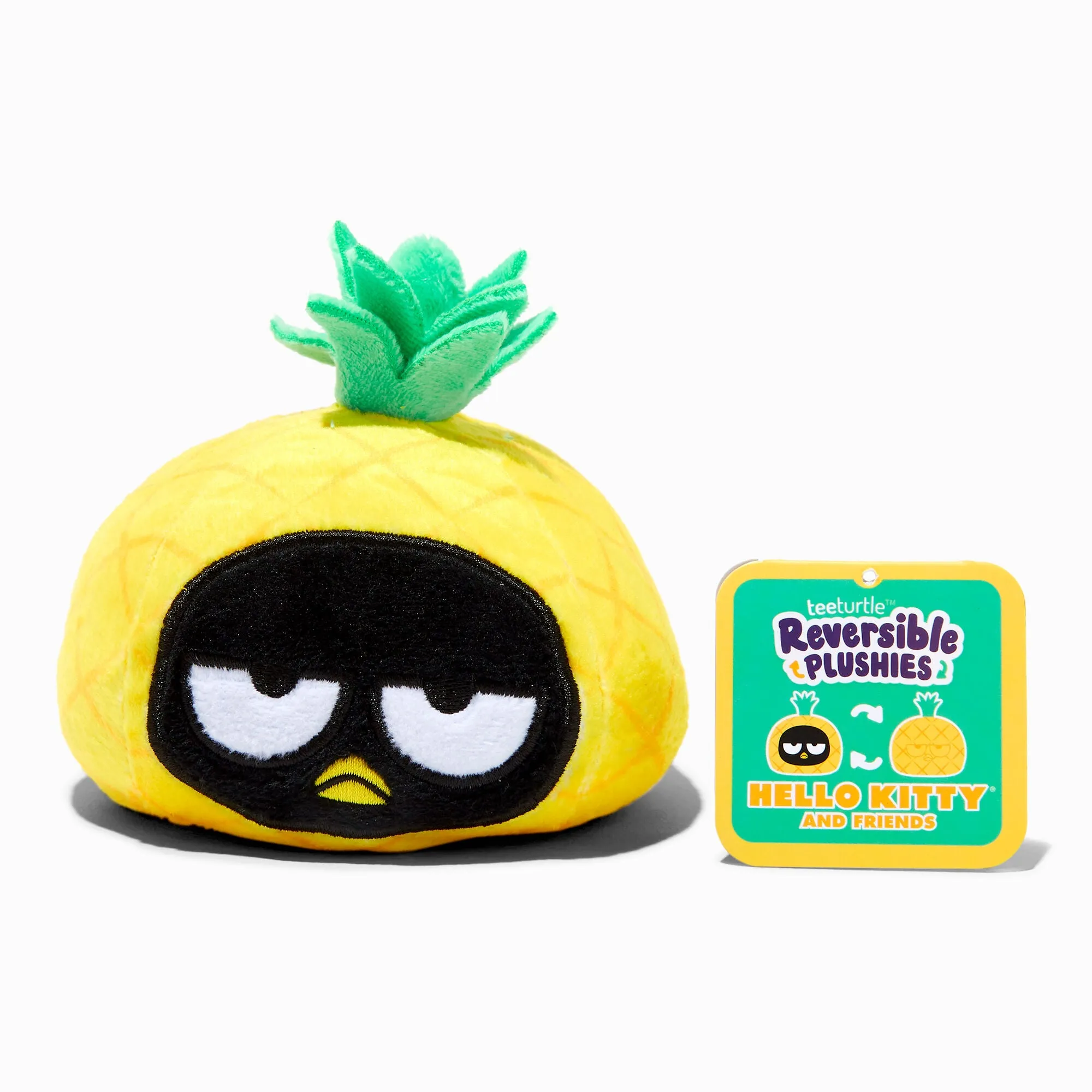Claire's TeeTurtle™ Hello Kitty® And Friends Reversible Badtz-Maru® Pineapple