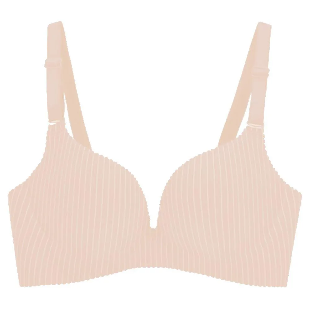 Classic Fashion Bra Panty Set - Double Padded Non Wired Seamless Bra - T-shirt Bra