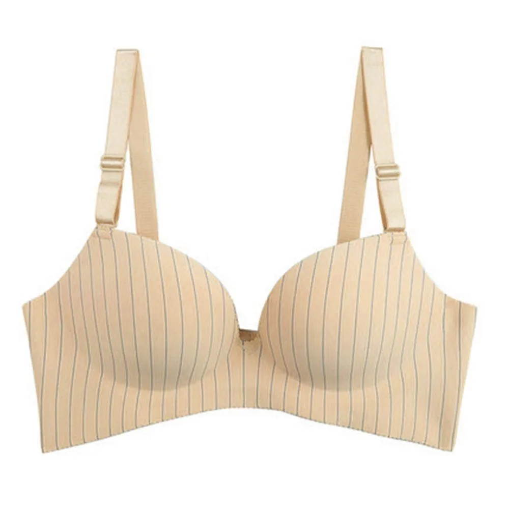 Classic Fashion Bra Panty Set - Double Padded Non Wired Seamless Bra - T-shirt Bra