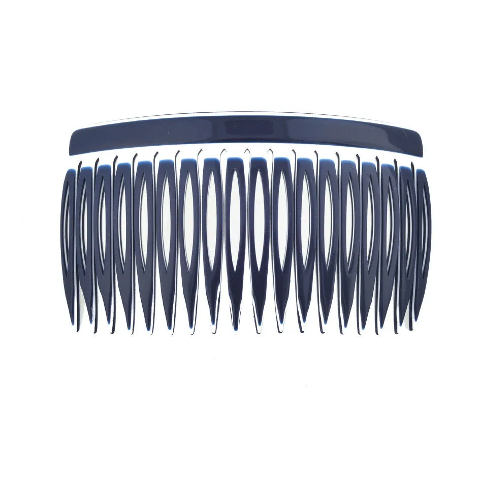 Classic Large Navy Side Comb
