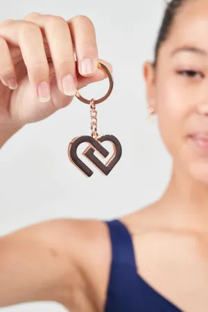 Claudia Dean Rose Gold Charm/Keyring