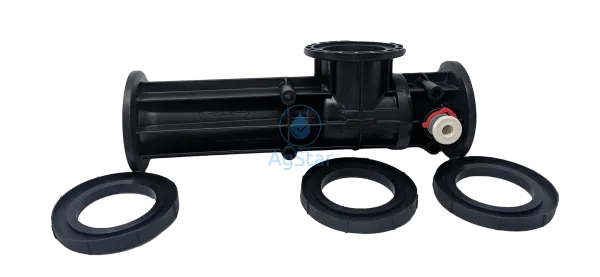 Clean Load Poly Venturi Eductor UF 220FP 16mm with Gaskets and Port Plug