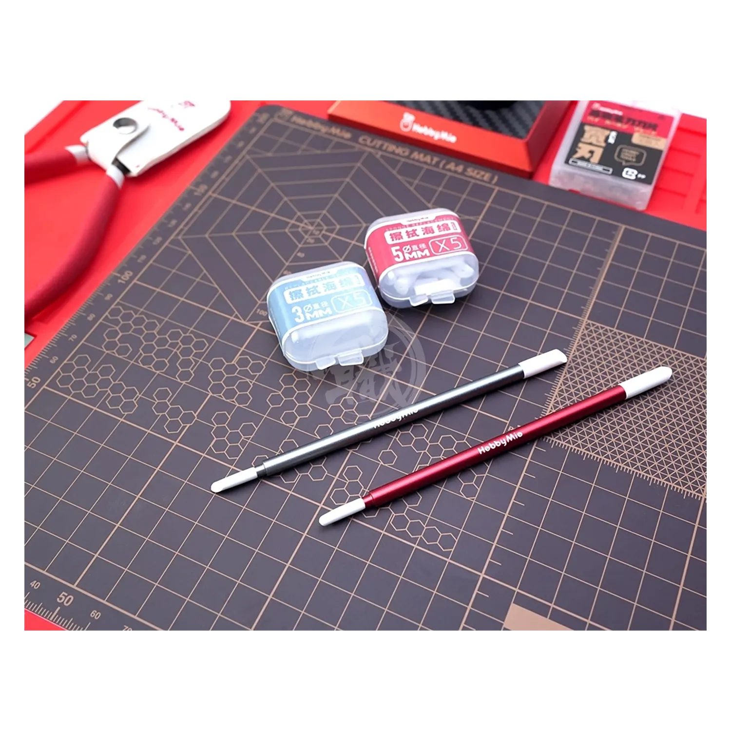 Clean Sponge Swab [Grey Handle]