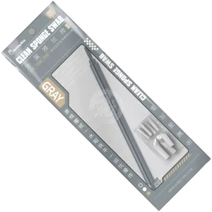 Clean Sponge Swab [Grey Handle]