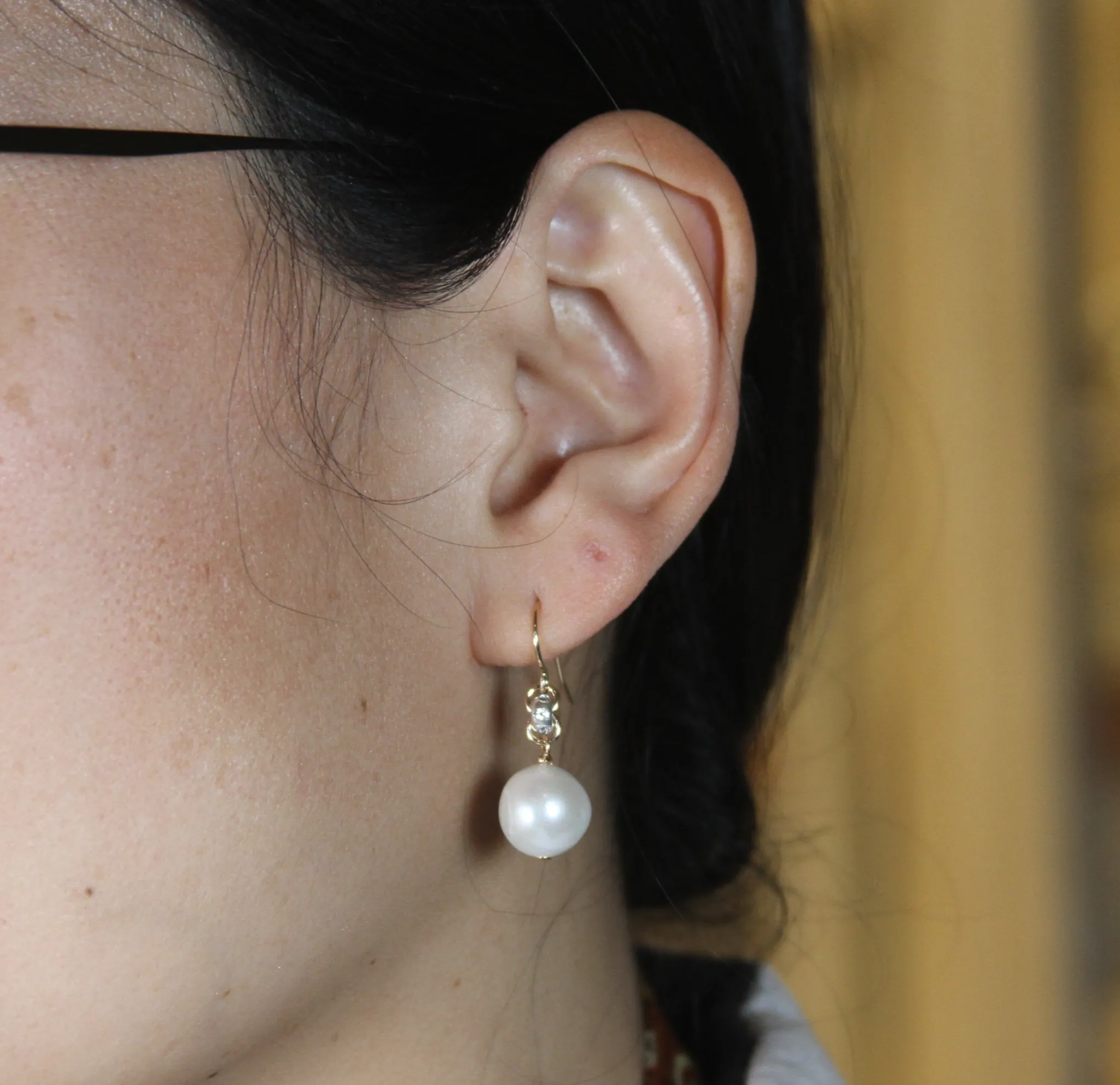 Cleopatra Fresh Water Pearl Earrings