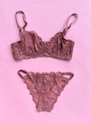 Clo: Fortuna Lace Demi Underwire Bra - 38C