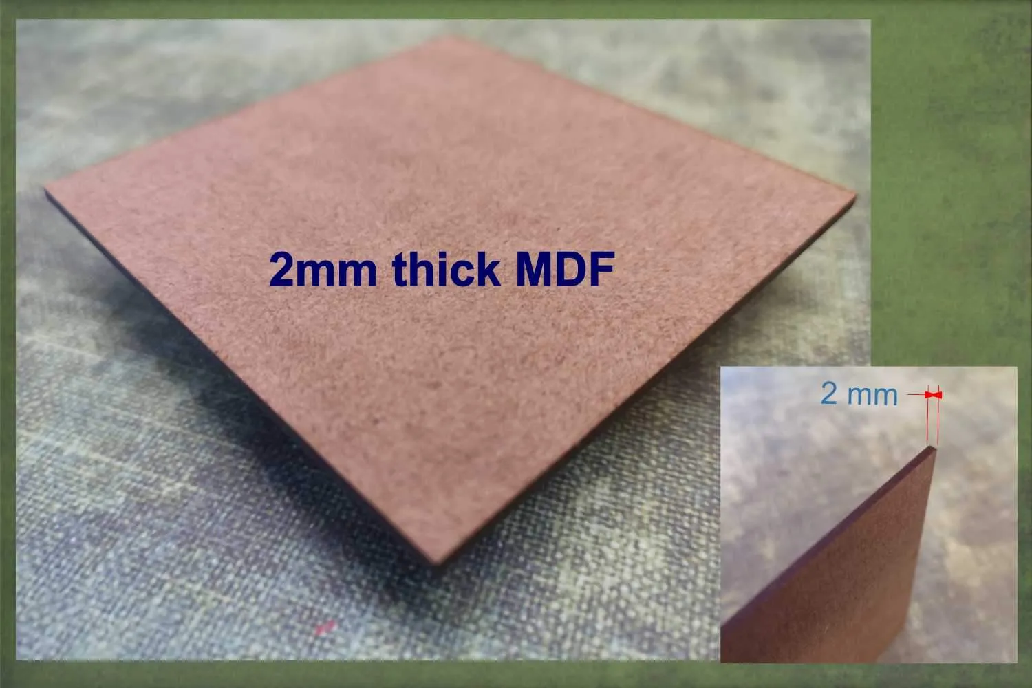 Cloud 1 - wooden craft blank - 2mm MDF