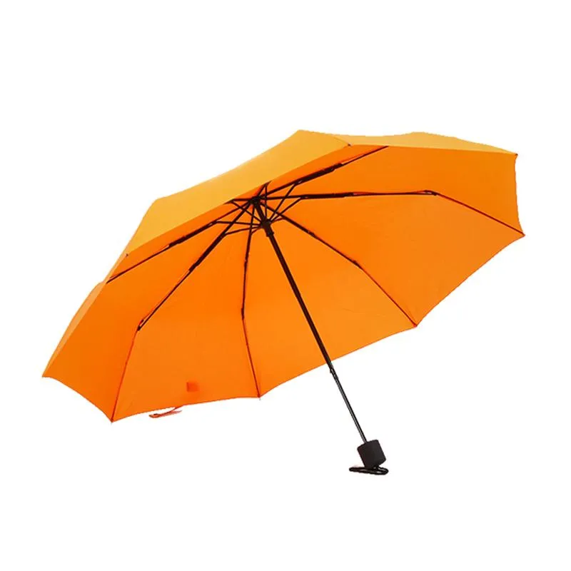 Collapsible 8K Three-Fold Business Umbrella