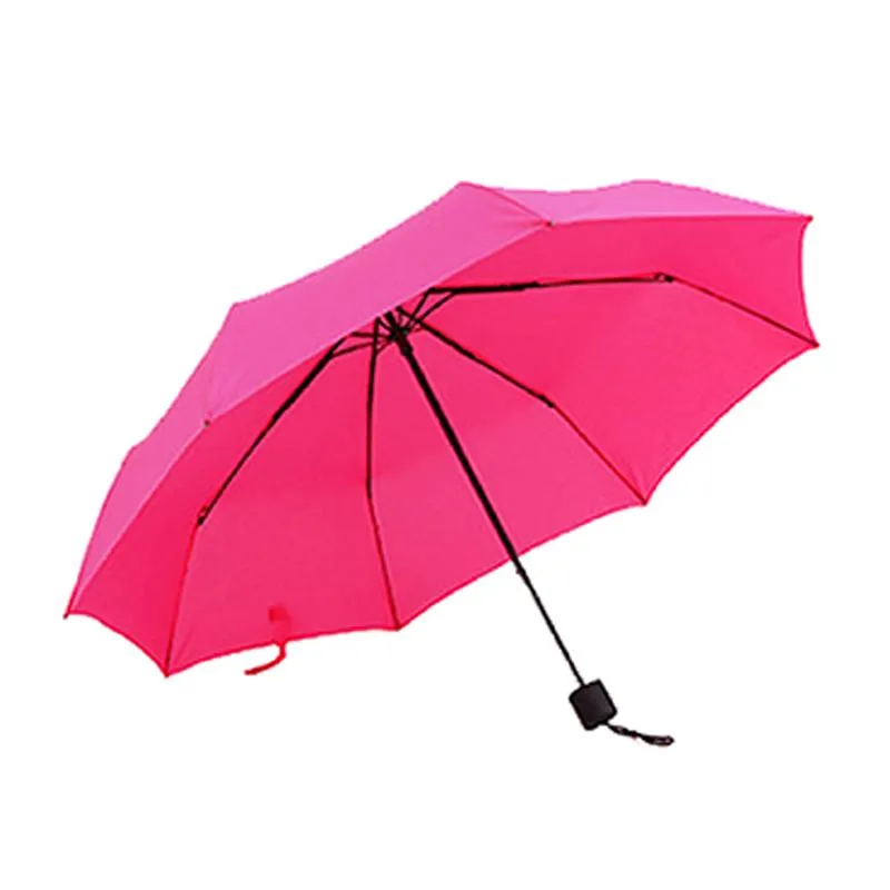 Collapsible 8K Three-Fold Business Umbrella