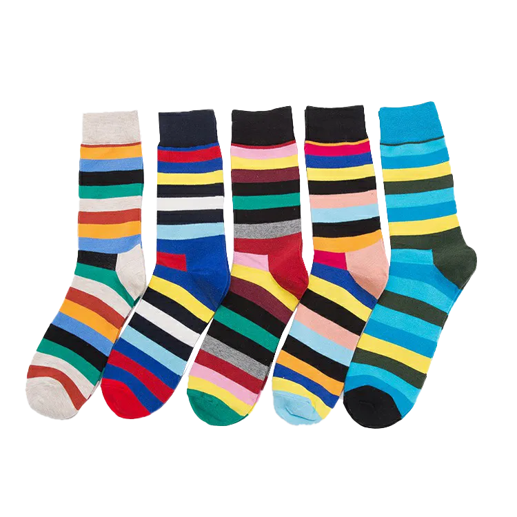 Color Fashion Striped Socks