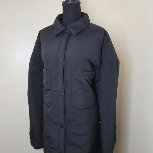 Cotton On Trendy Plus Size Puffer Shacket Jacket