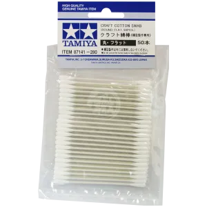 Craft Cotton Swab [Round Flat] [87141]