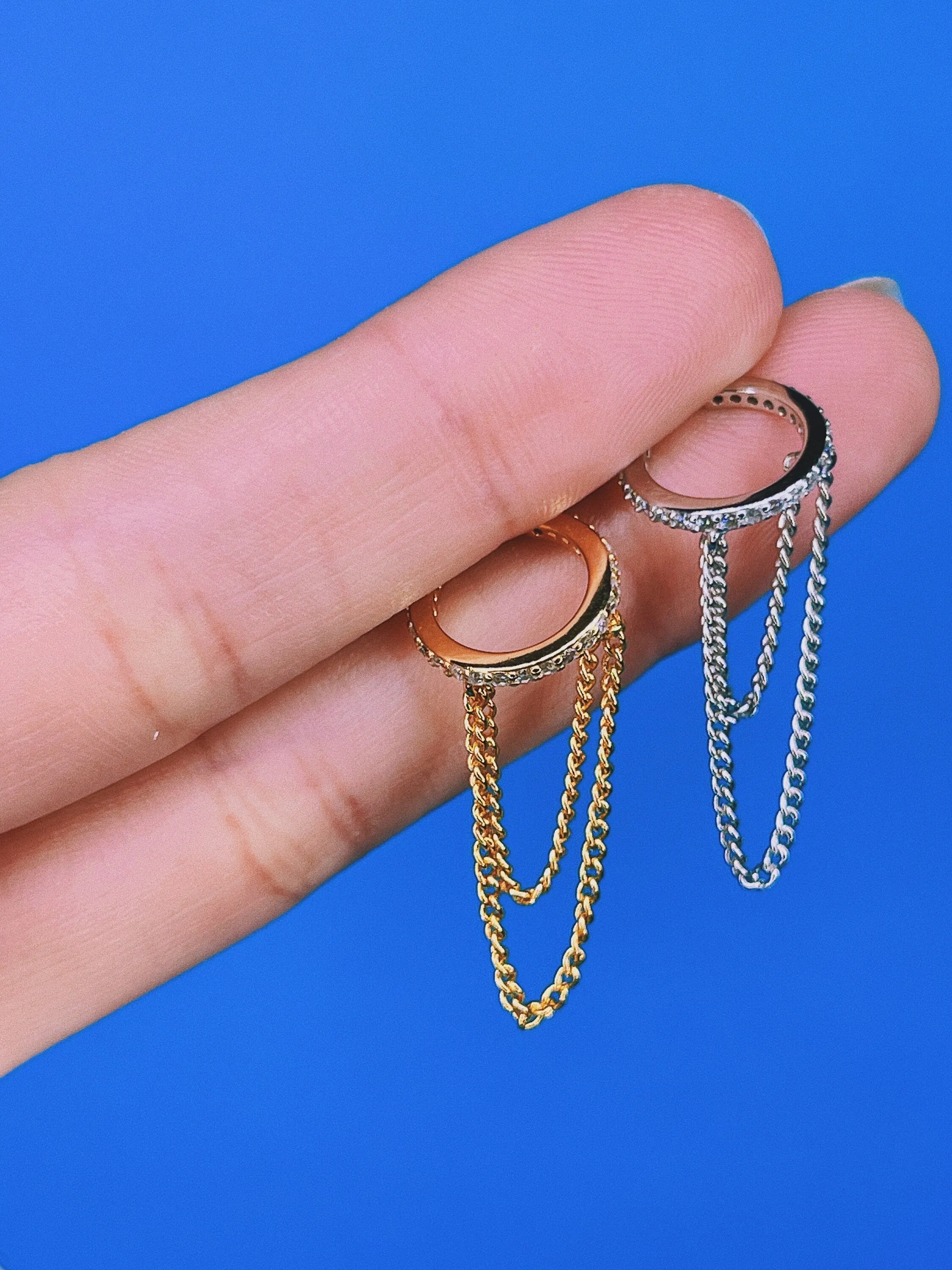 Crystal Studded Ear Cuff