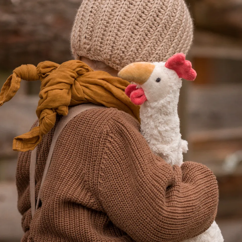Cuddly Animal Chicken - Small