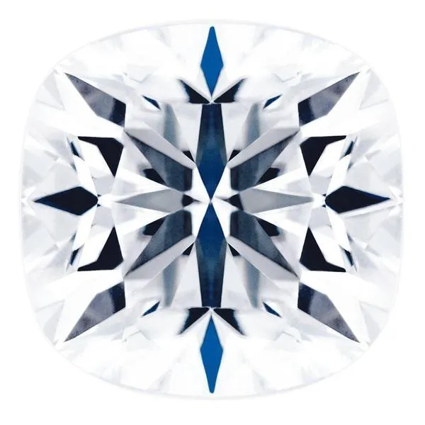 Cupid Moissanite - Hearts & Arrows Cushion