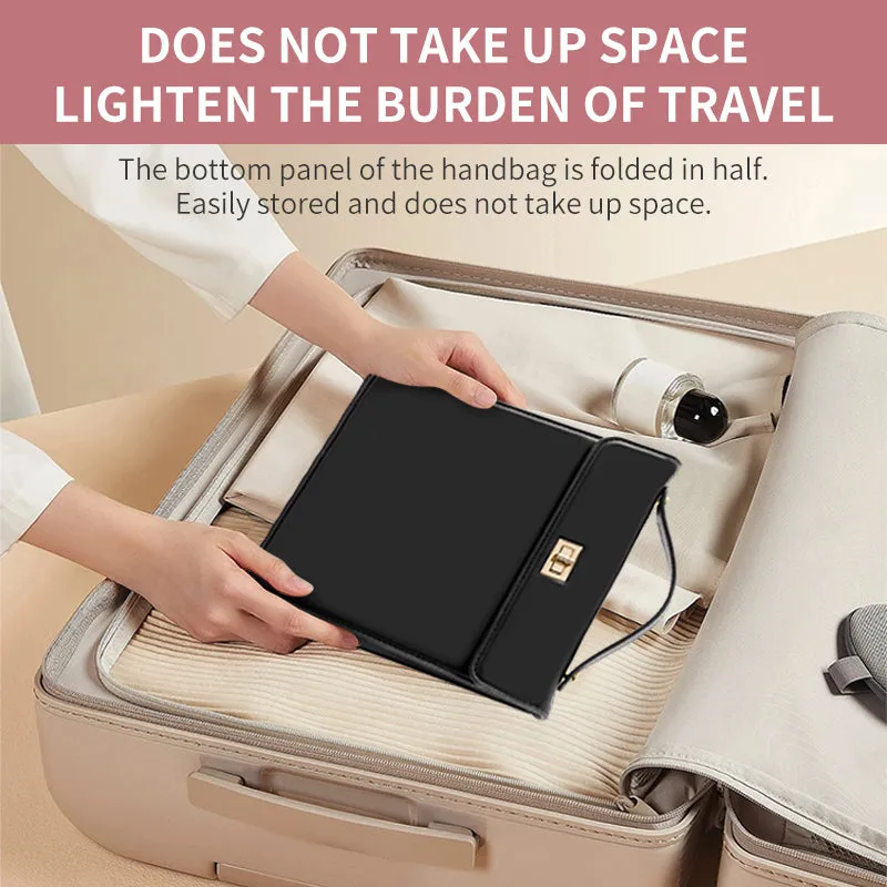 Custom logo 2024 new style class woman handbags mirrors with led lightsbusiness commuting bag large capacity travel cosmetic bag
