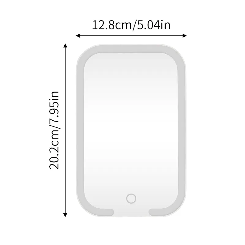 Custom logo 2024 new style class woman handbags mirrors with led lightsbusiness commuting bag large capacity travel cosmetic bag