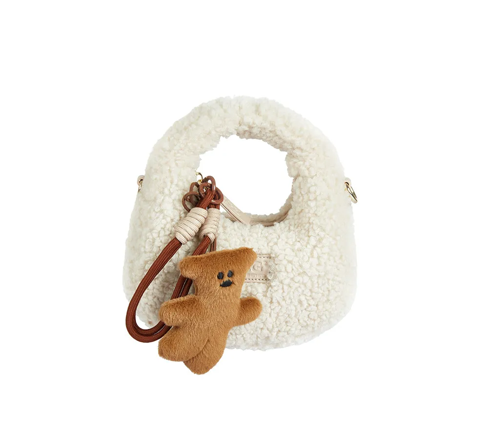 Cute Plush Tilt Bear Charm