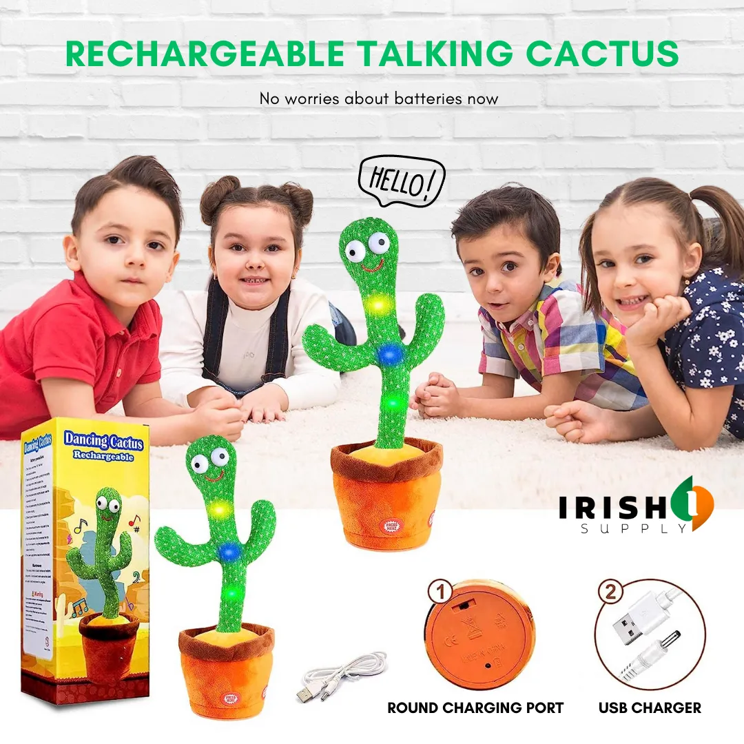 DANCING CACTUS- Electric Singing Cactus Plush Toy