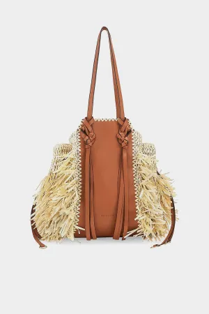 Daphne Tote in Cream Sierra
