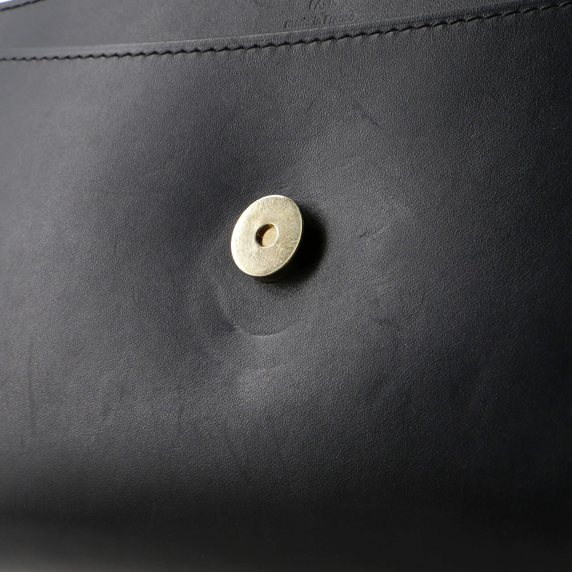 Designer Chain Louise Clutch Studded Leather MM