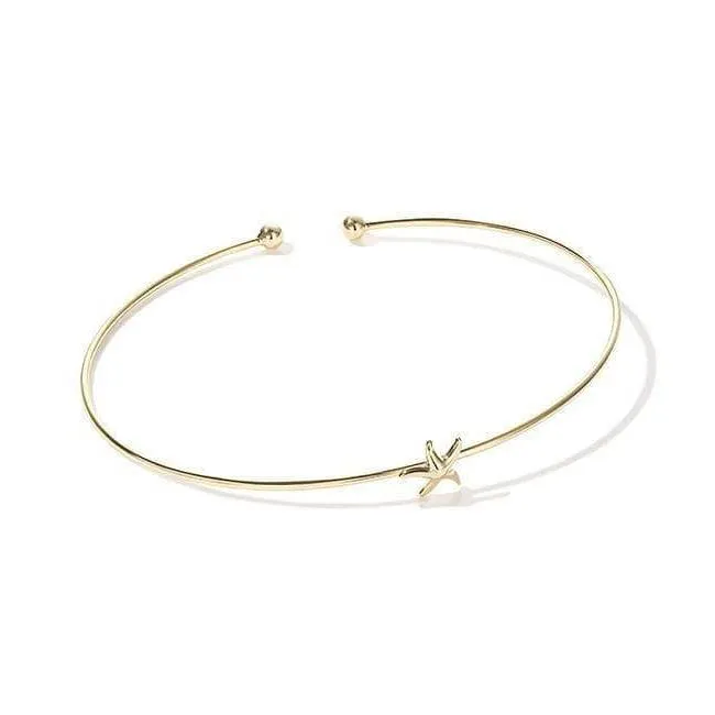 Diamond Multi-loop Pearl Flower Studded Bracelet