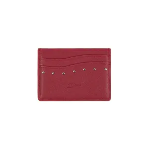 Dime MTL Studded Card Holder Red