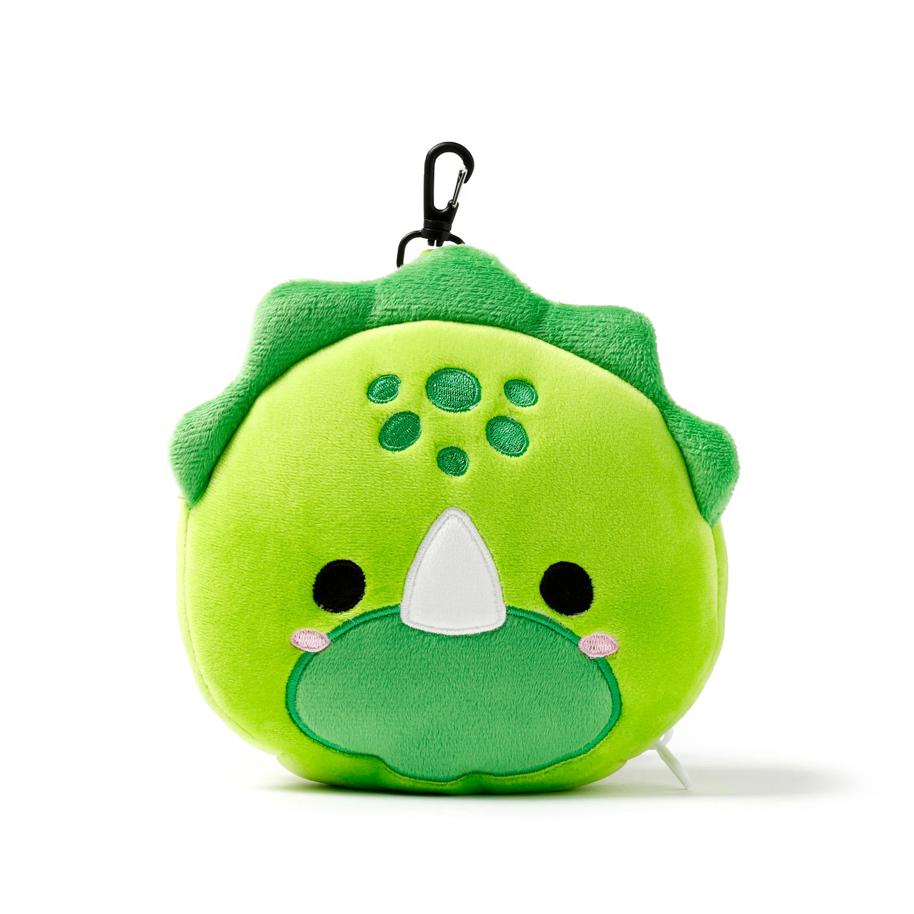 Dinosaur Relaxeazzz Plush Round Travel Pillow & Eye Mask Set
