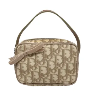 Dior Beige Logo Mini Bag