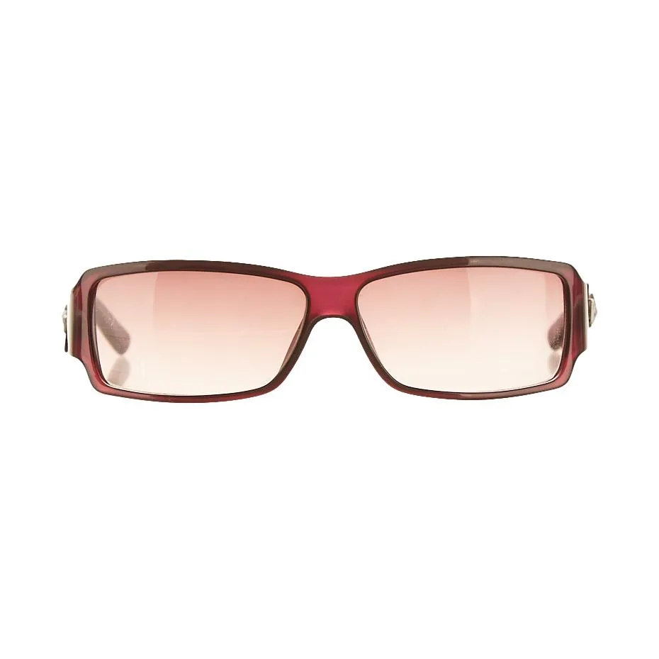 Dior Maroon 'Shiny Dior 1' Sunglasses