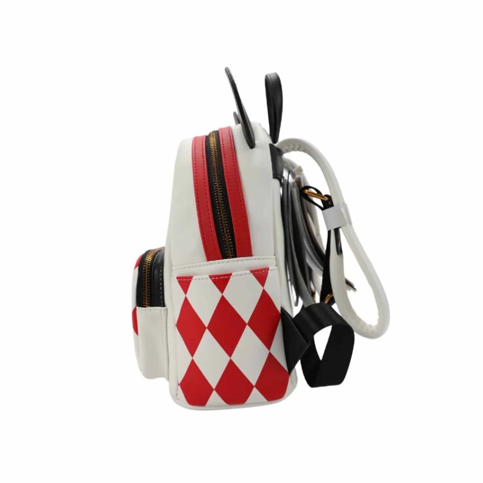 Disney Mickey Deluxe Ears Backpack White