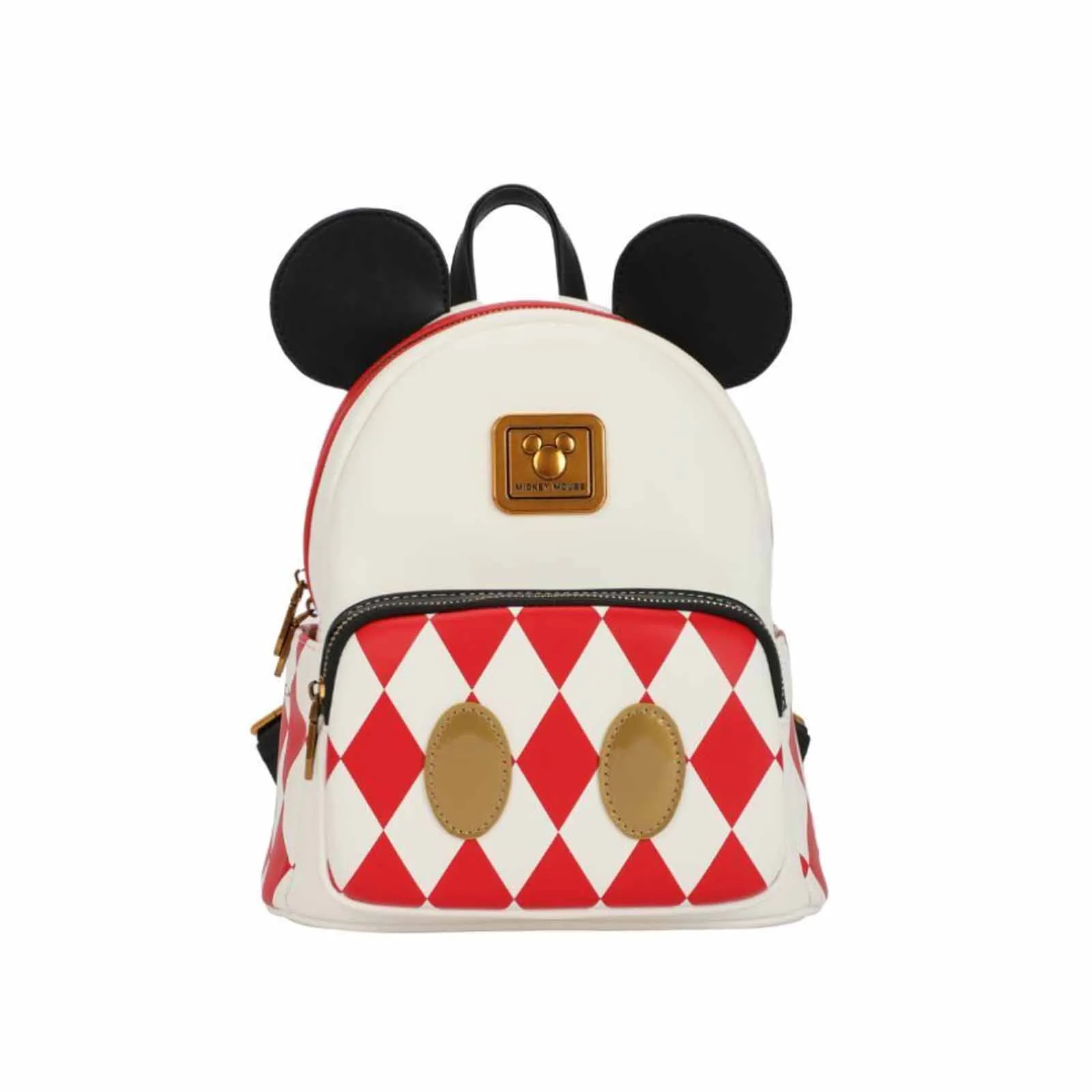 Disney Mickey Deluxe Ears Backpack White