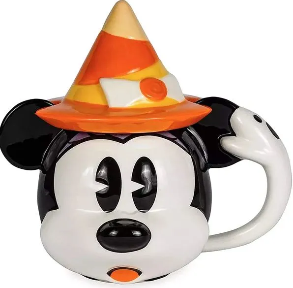 Disney Parks - Minnie Mouse Halloween Ceramic Mug with Lid