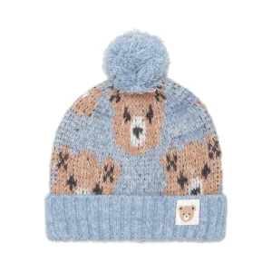 Dusk Blue Huxbear Knit Beanie