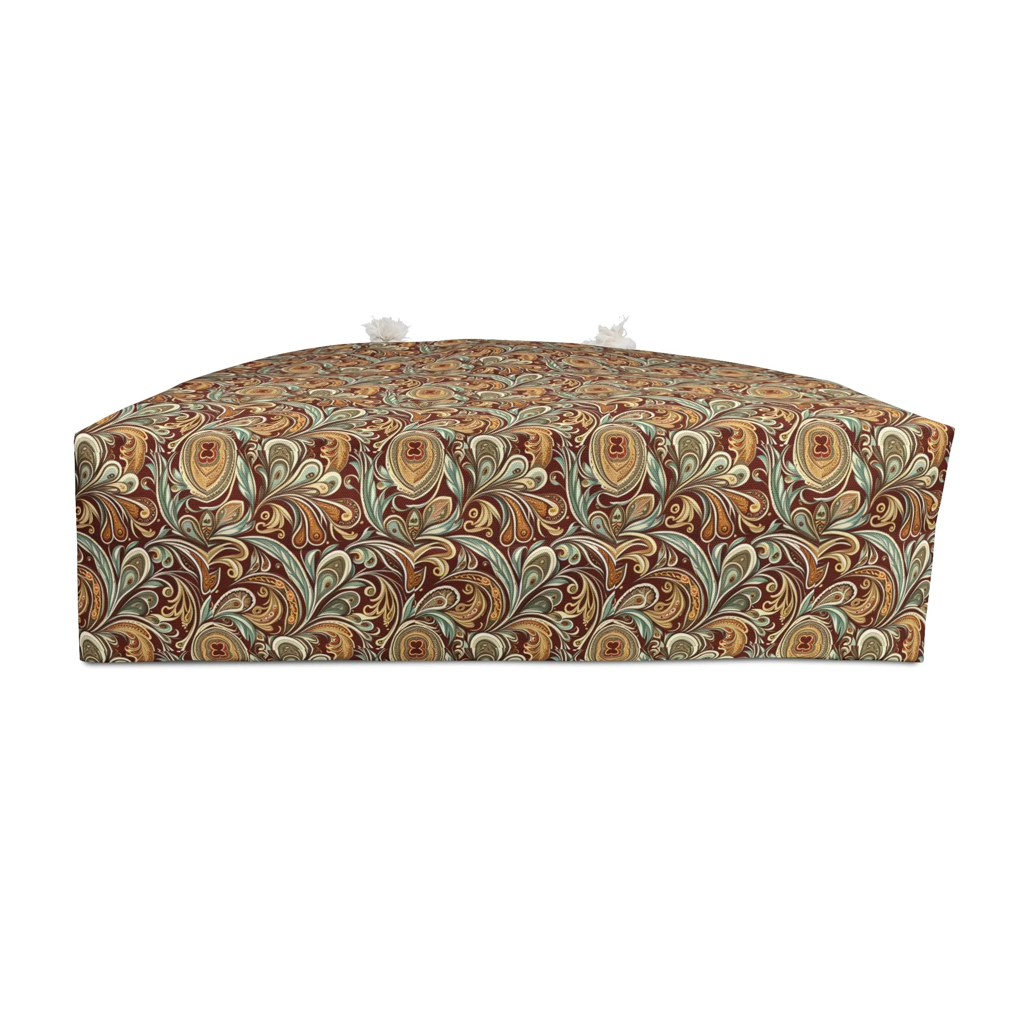Earth Tones Paisley Weekender Travel Tote Bag