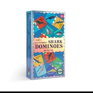 eeBoo Giant Shiny Shark Dominoes