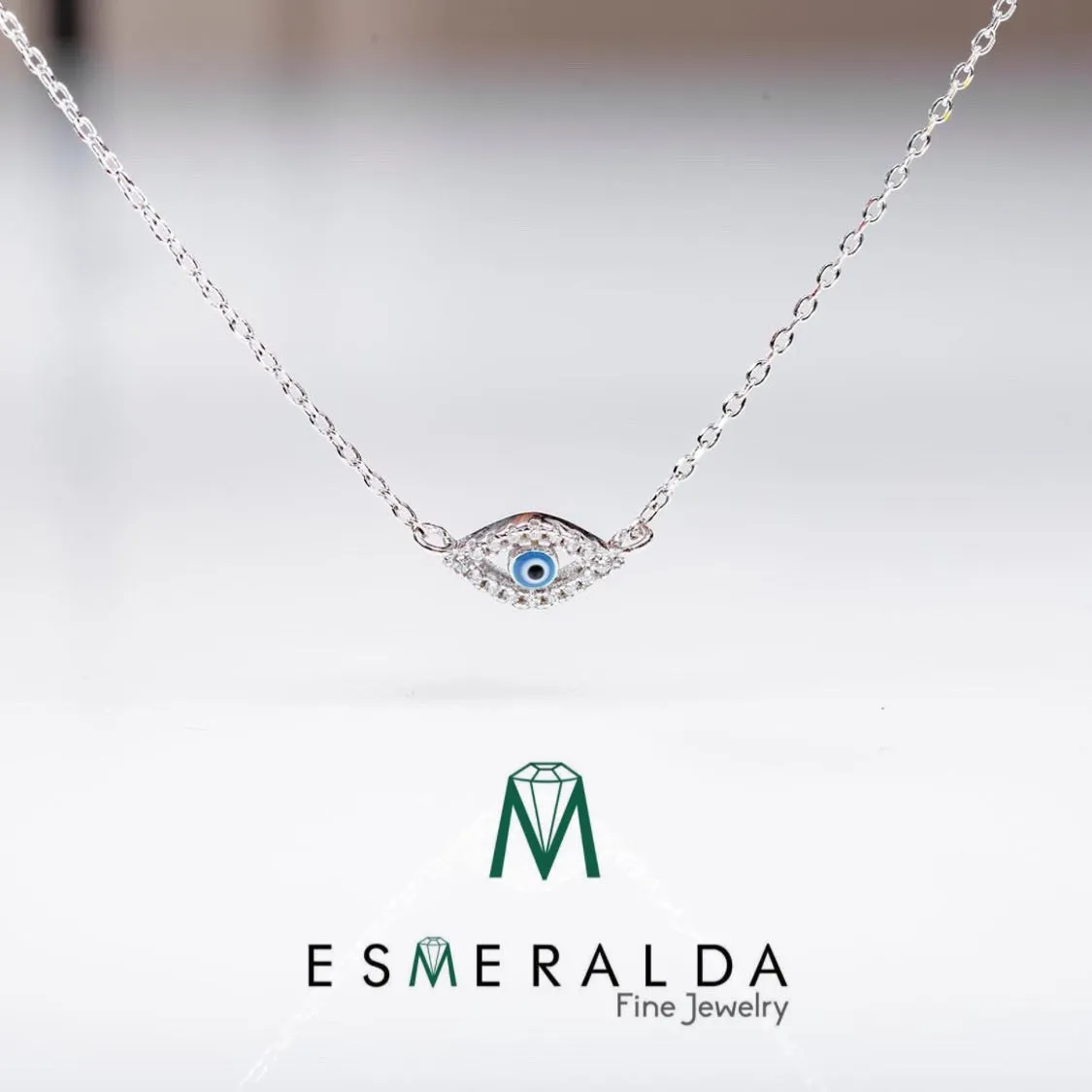 Egyptian Blue Eye Necklace