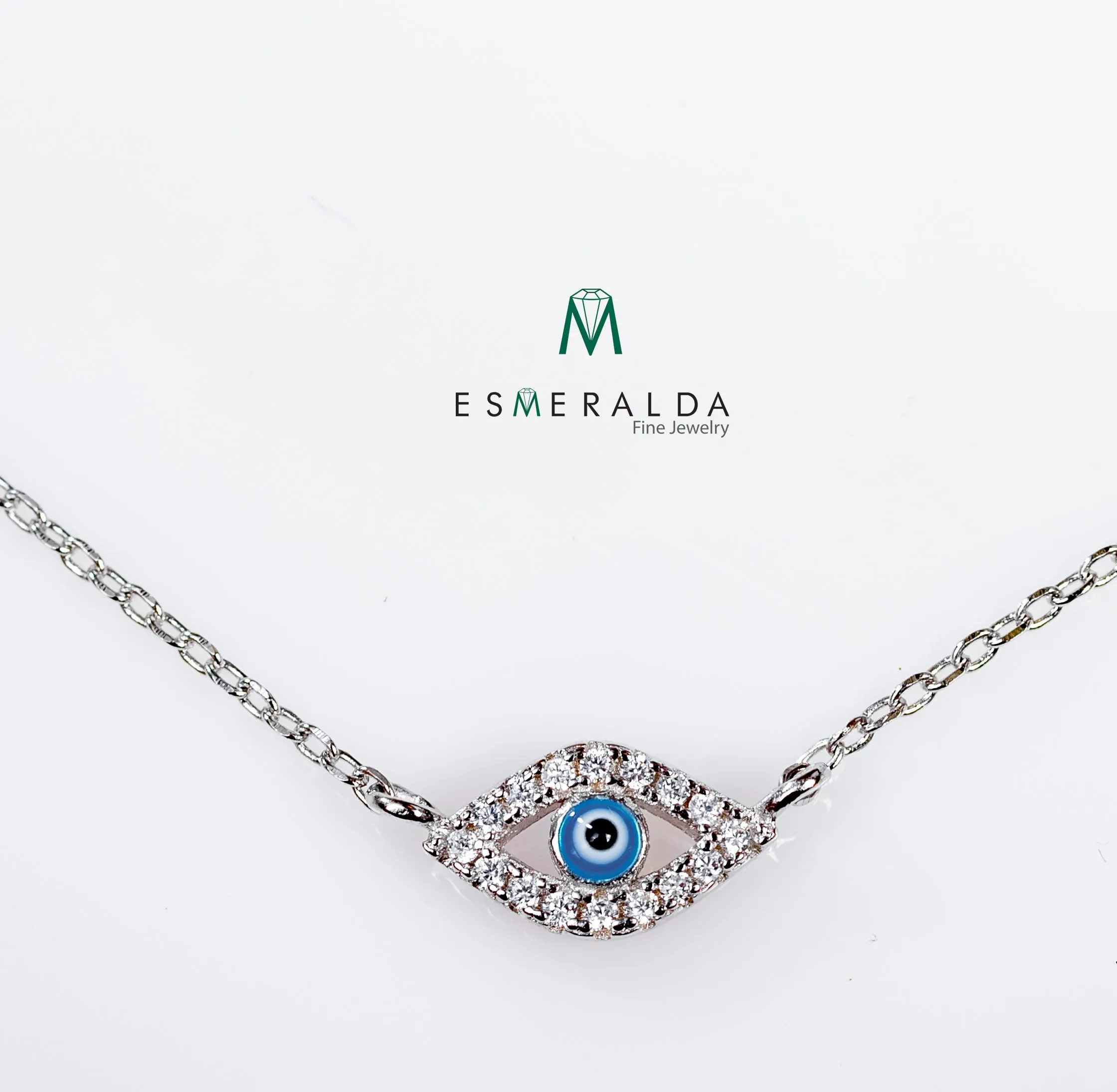 Egyptian Blue Eye Necklace